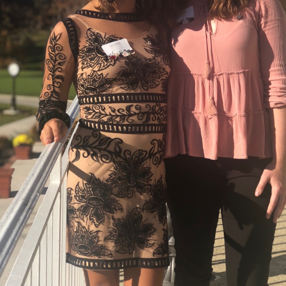 For Love & Lemons lace dress